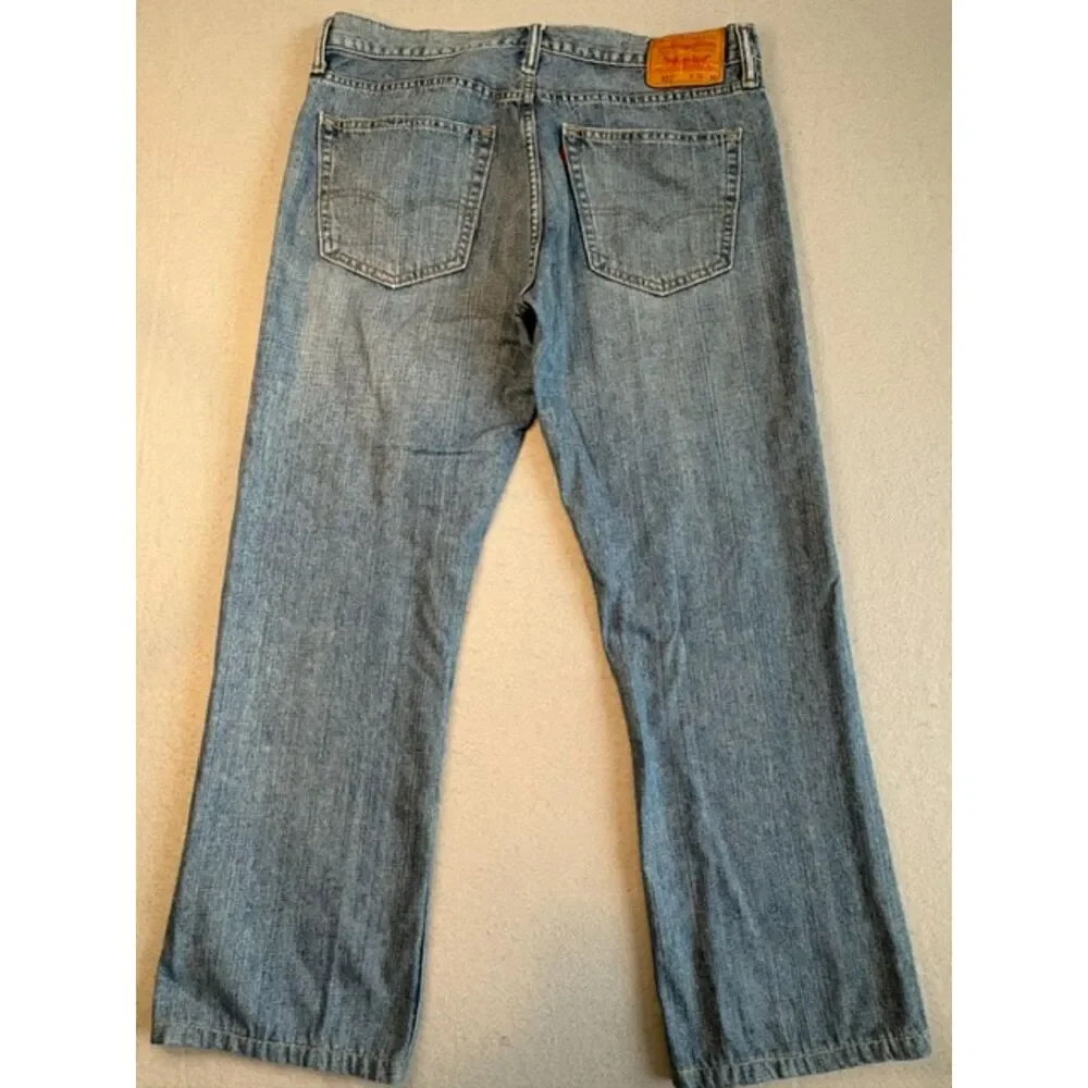 Levis 527 Bootcut Jeans Mens 36x30 Medium Wash